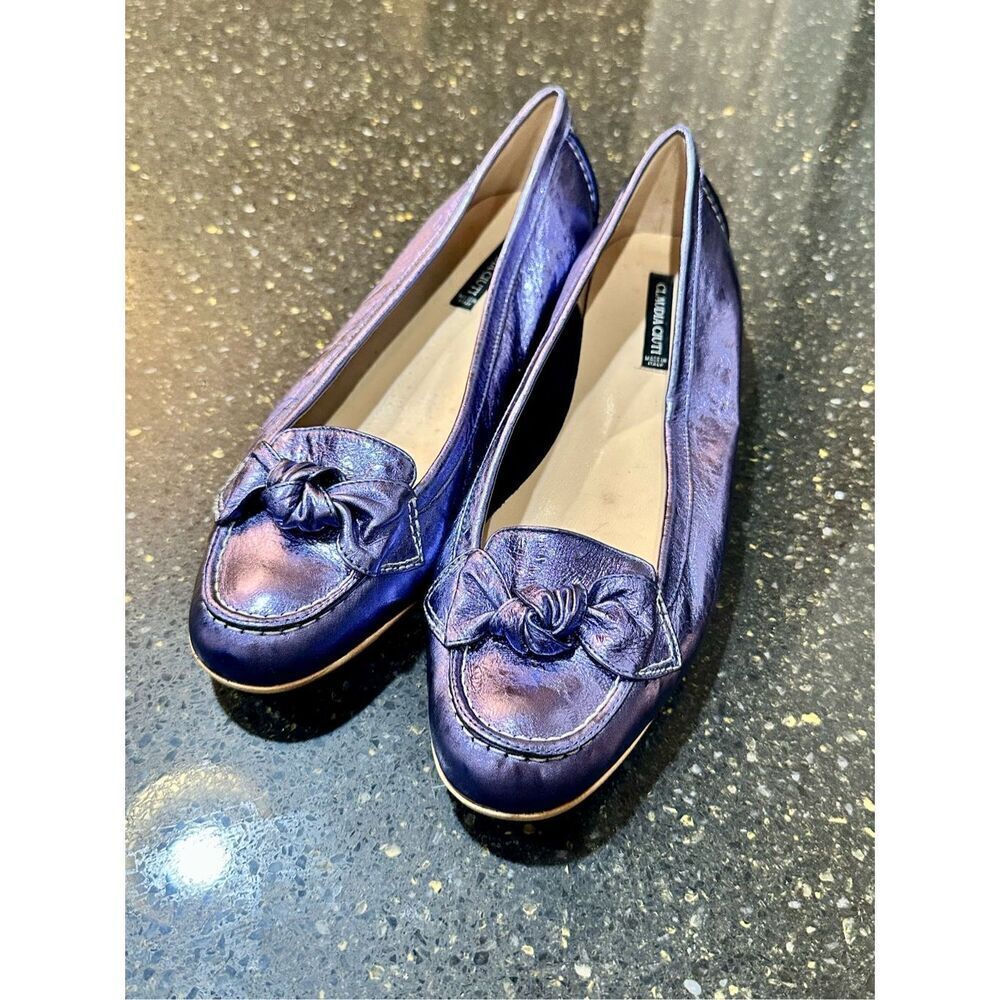 Claudia Ciuti Metallic Loafer | NWOB